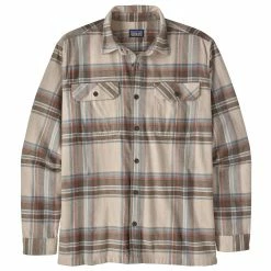 Patagonia Mens Long Sleeve Organic Cotton MW Fjord Flannel Shirt