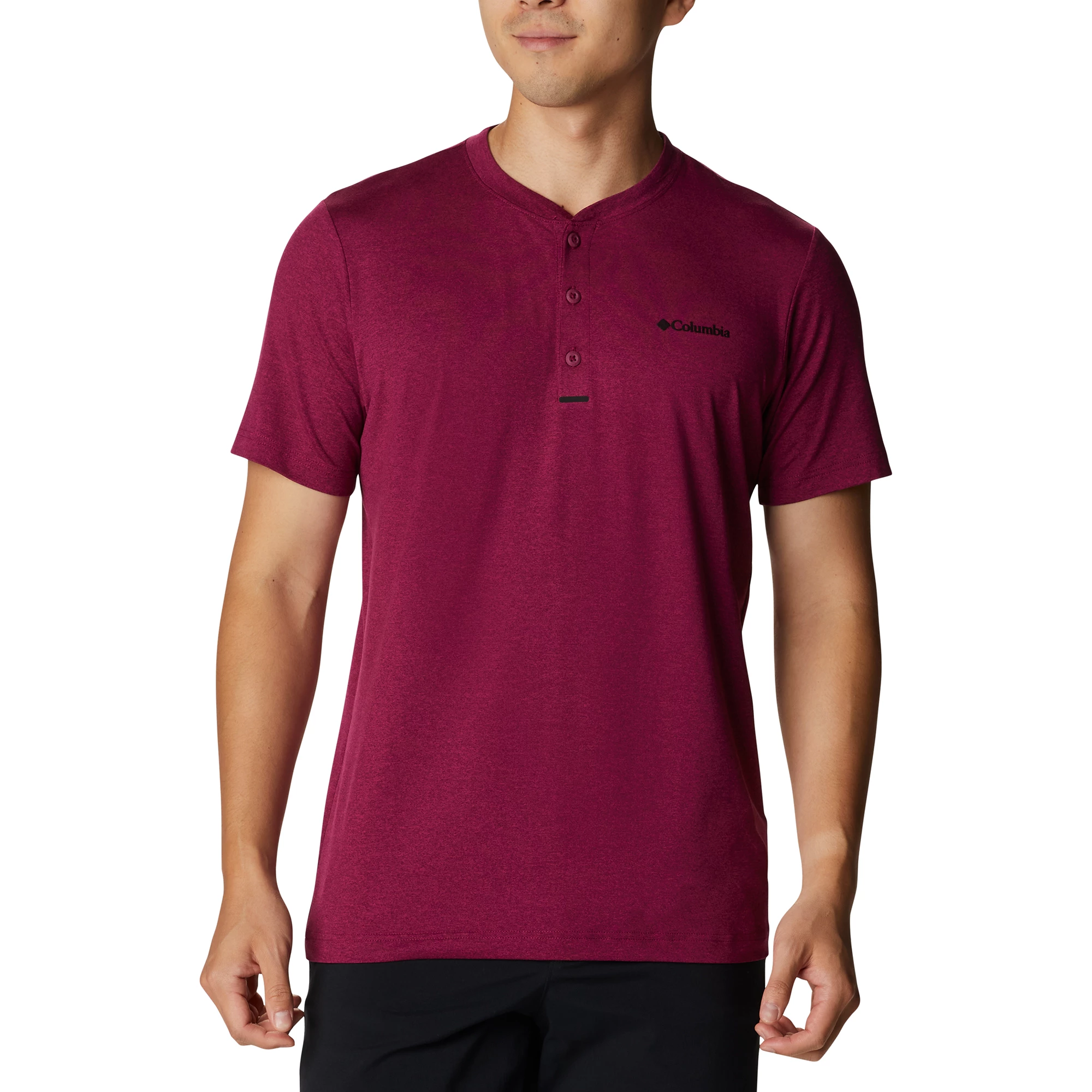 Columbia Mens Tech Trailâ„¢ Short Sleeve Henley - Image 5