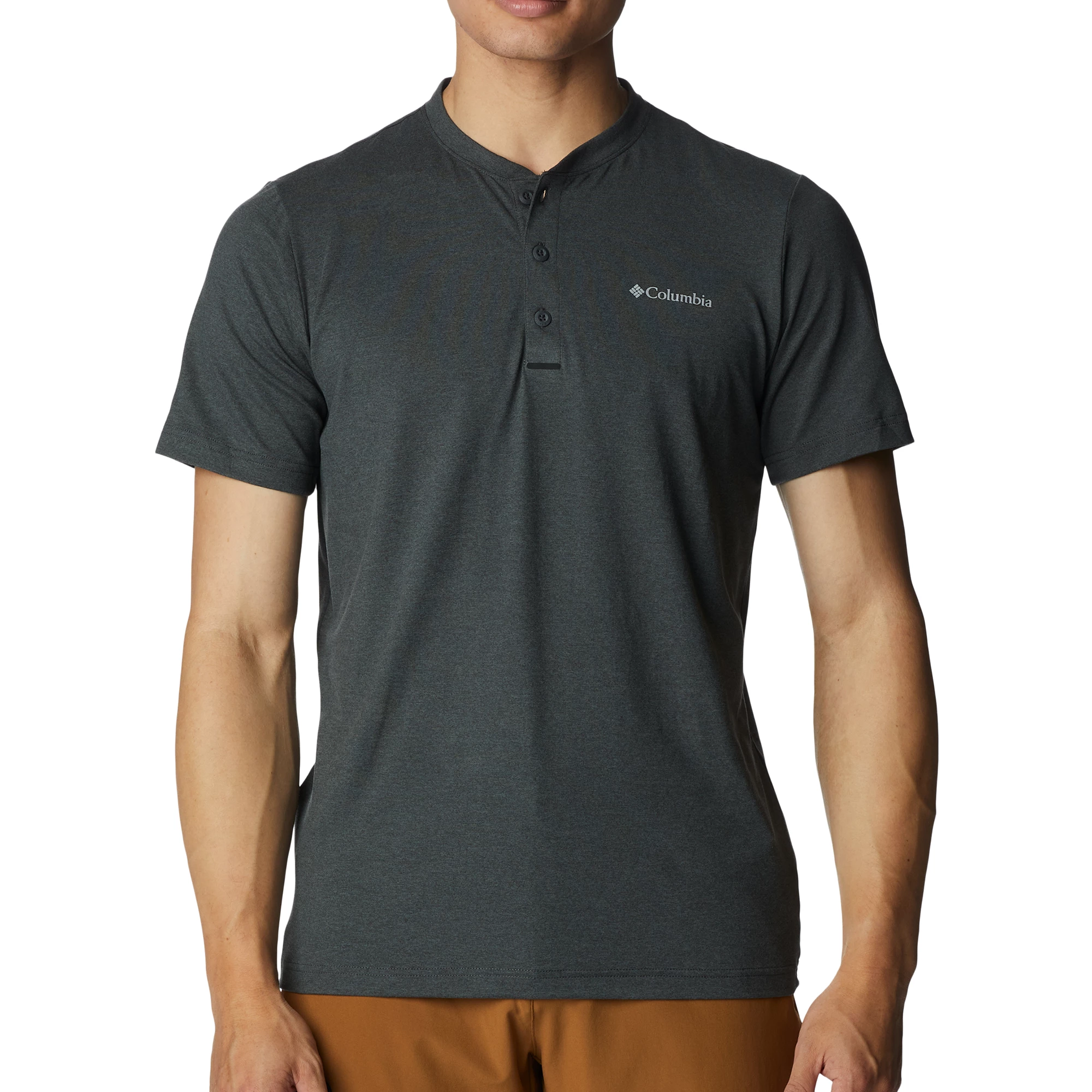 Columbia Mens Tech Trailâ„¢ Short Sleeve Henley - Image 7