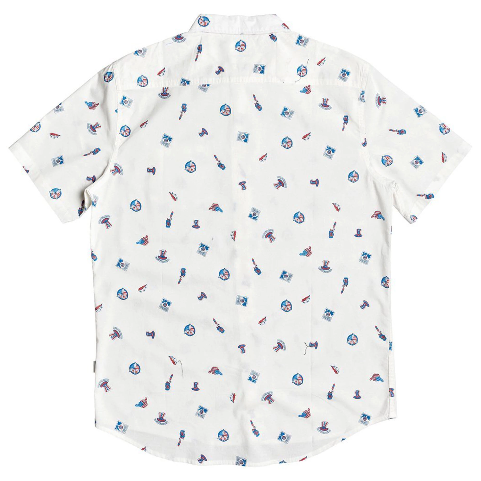 Quiksilver Mens 4th Of July Short Sleeve Shirt - Image 2