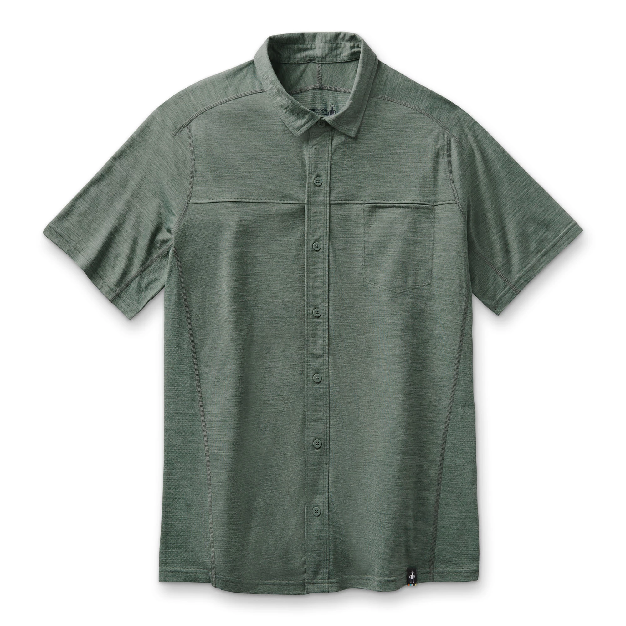 Smartwool Mens Merino Sport Short Sleeve Button Down Shirt