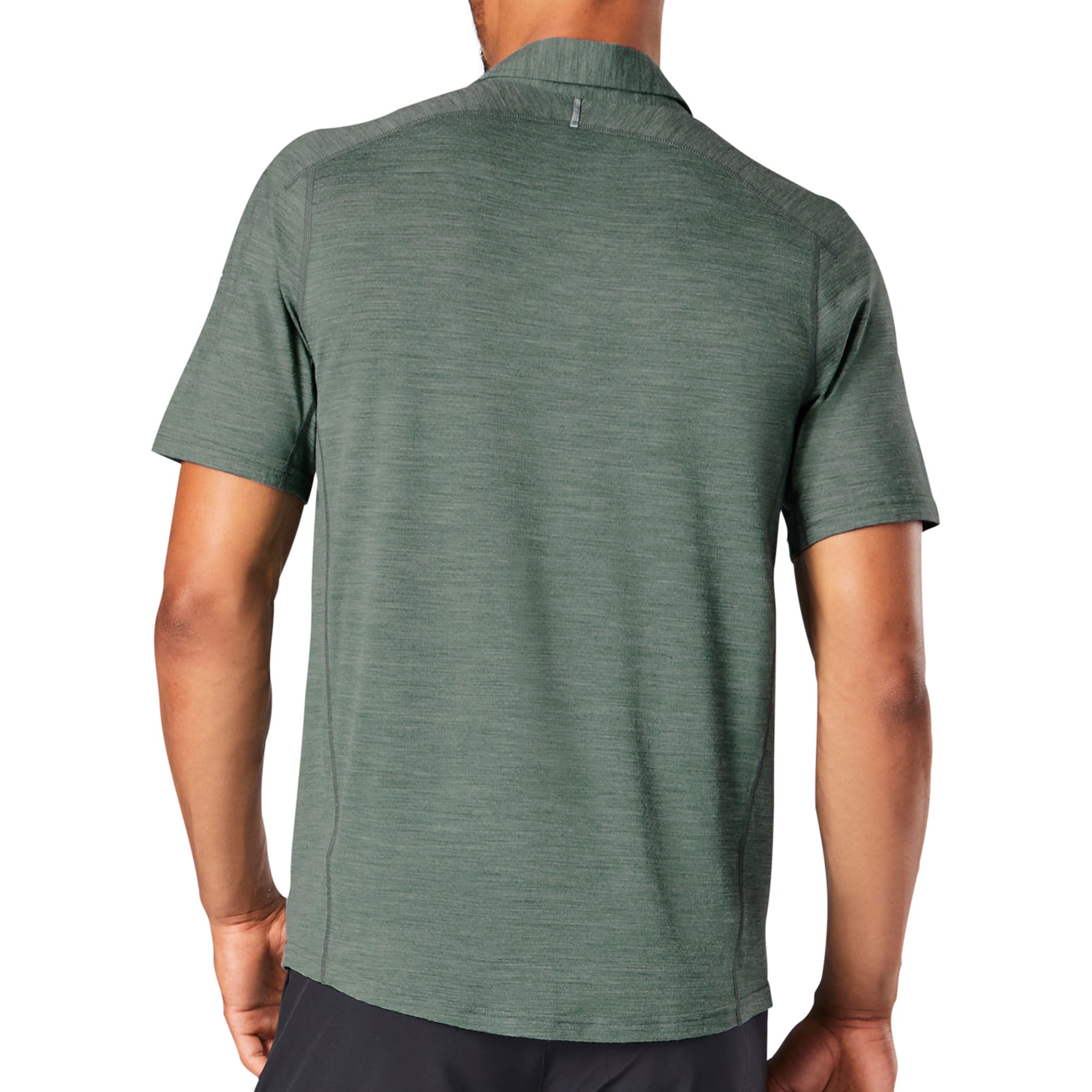 Smartwool Mens Merino Sport Short Sleeve Button Down Shirt - Image 2