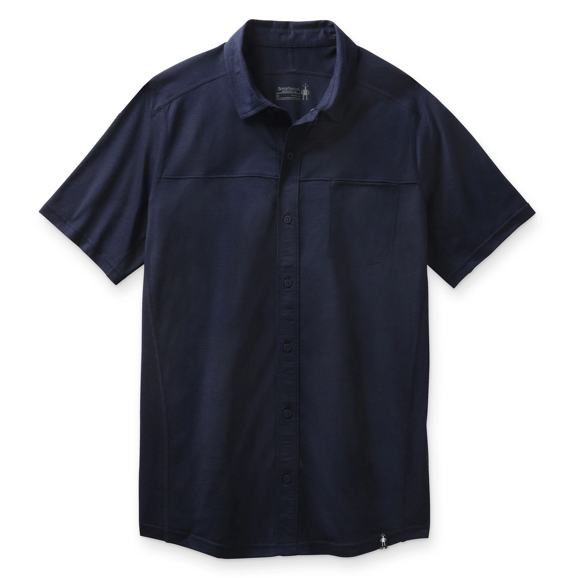 Smartwool Mens Merino Sport Short Sleeve Button Down Shirt - Image 3