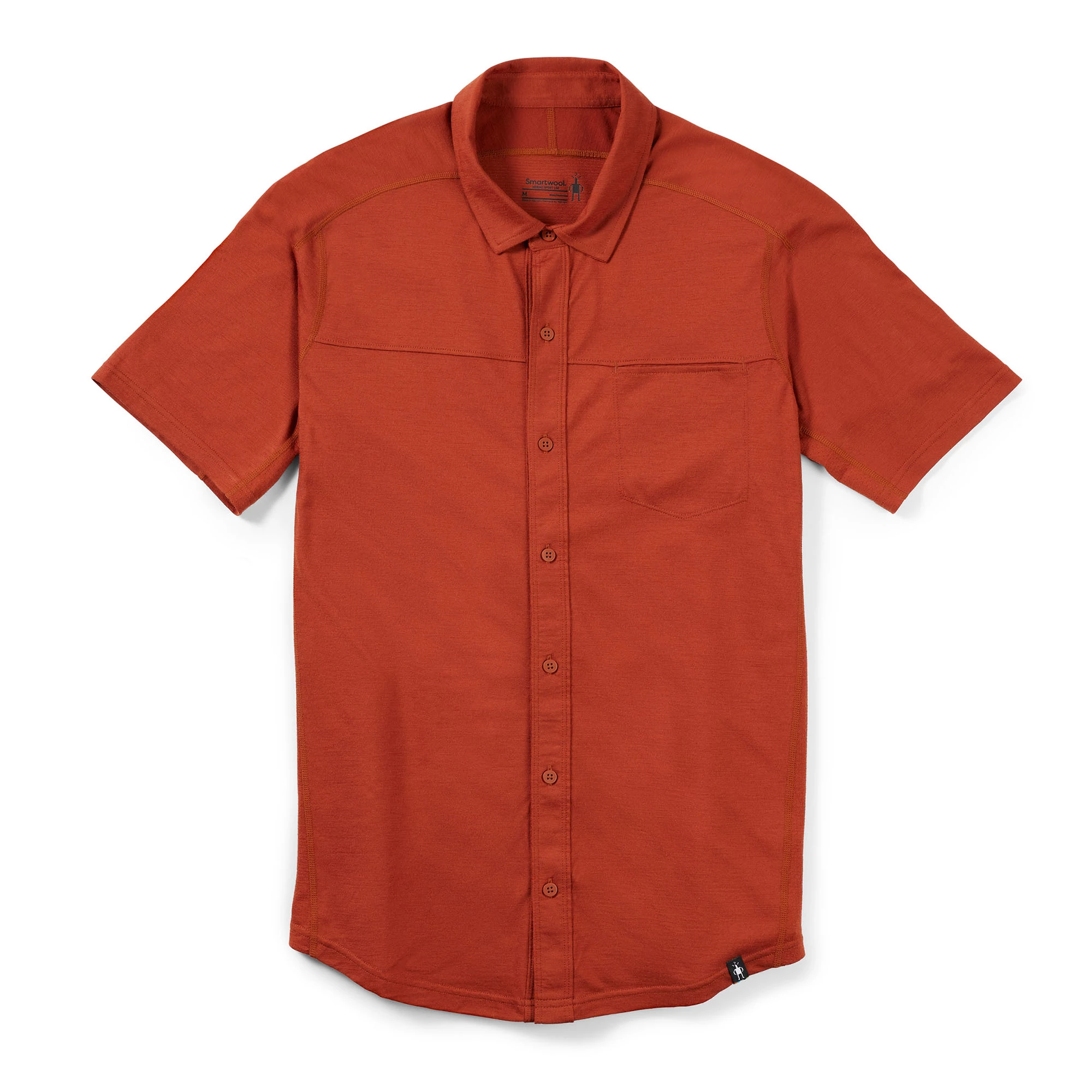Smartwool Mens Merino Sport Short Sleeve Button Down Shirt - Image 5