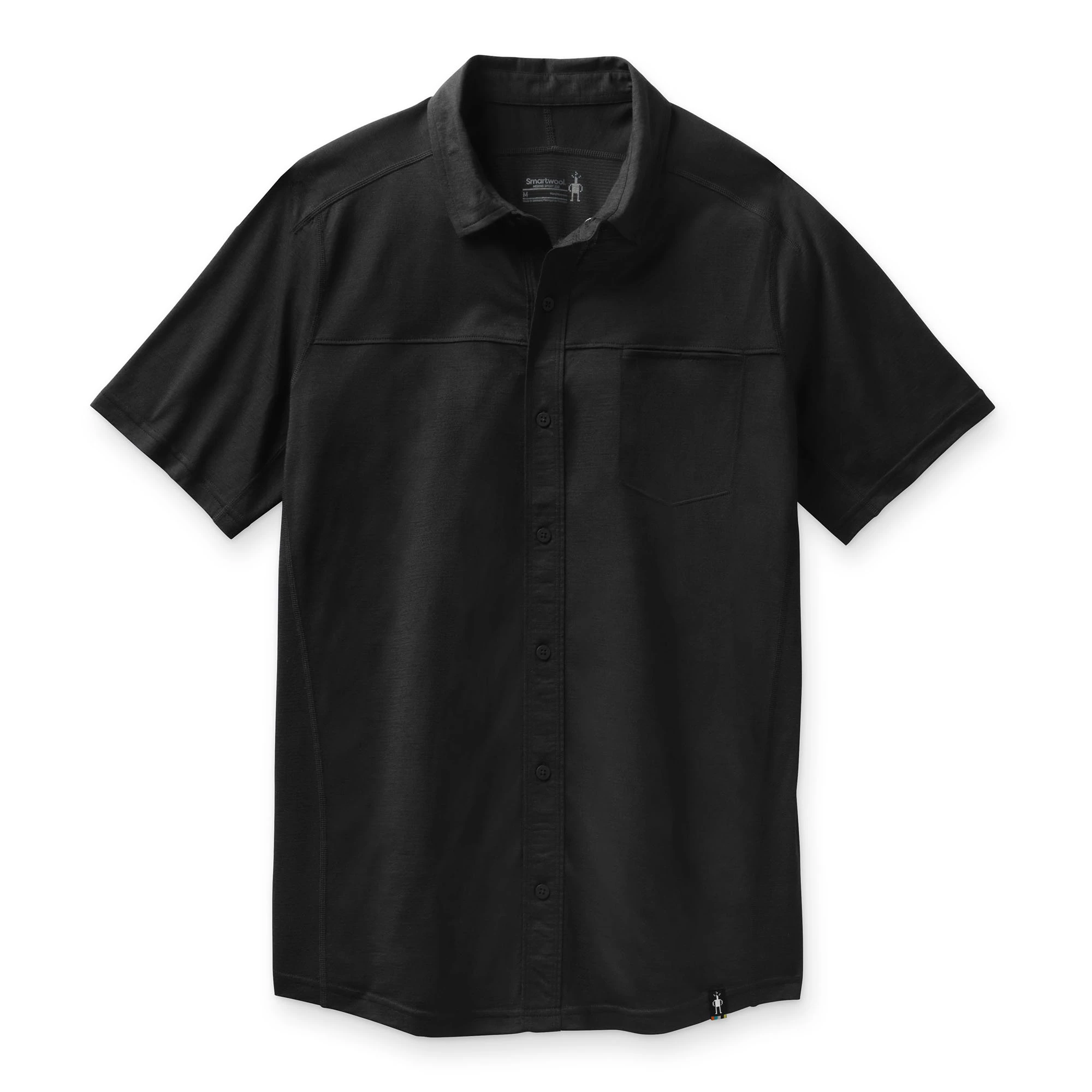 Smartwool Mens Merino Sport Short Sleeve Button Down Shirt - Image 7