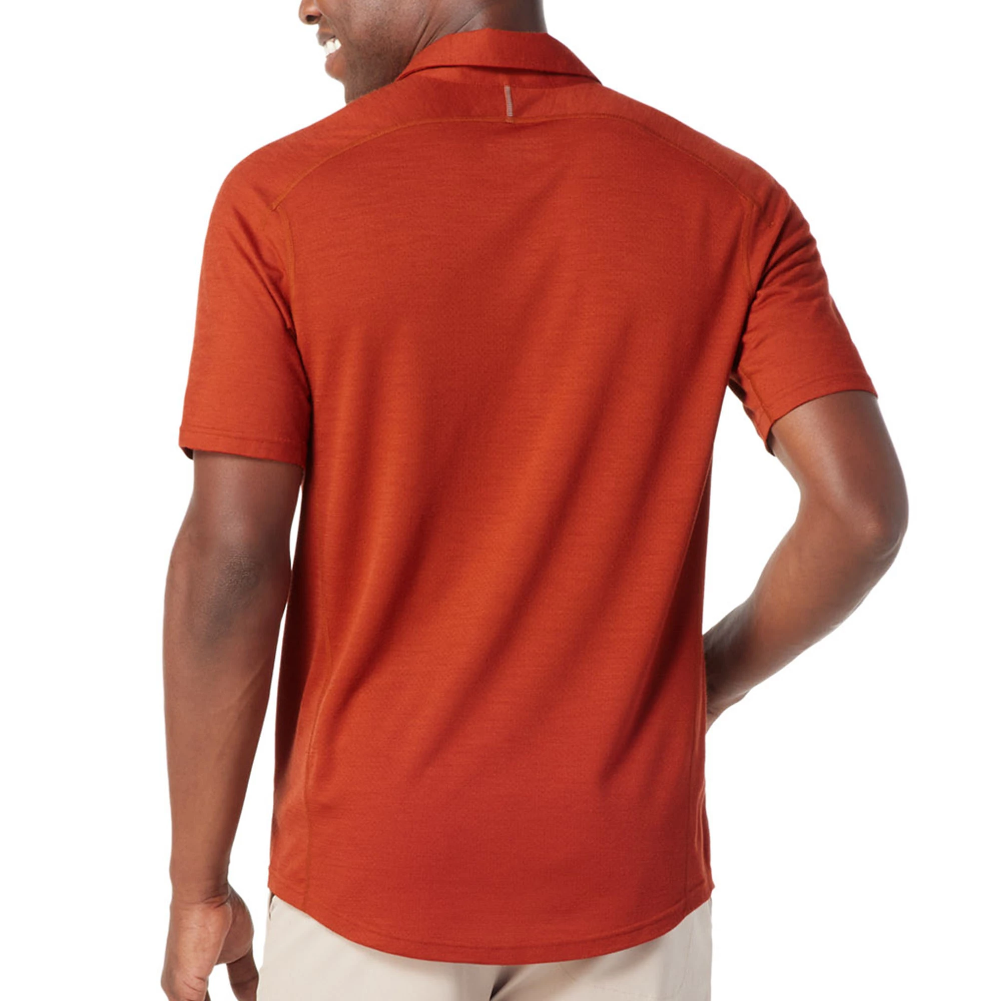 Smartwool Mens Merino Sport Short Sleeve Button Down Shirt - Image 9