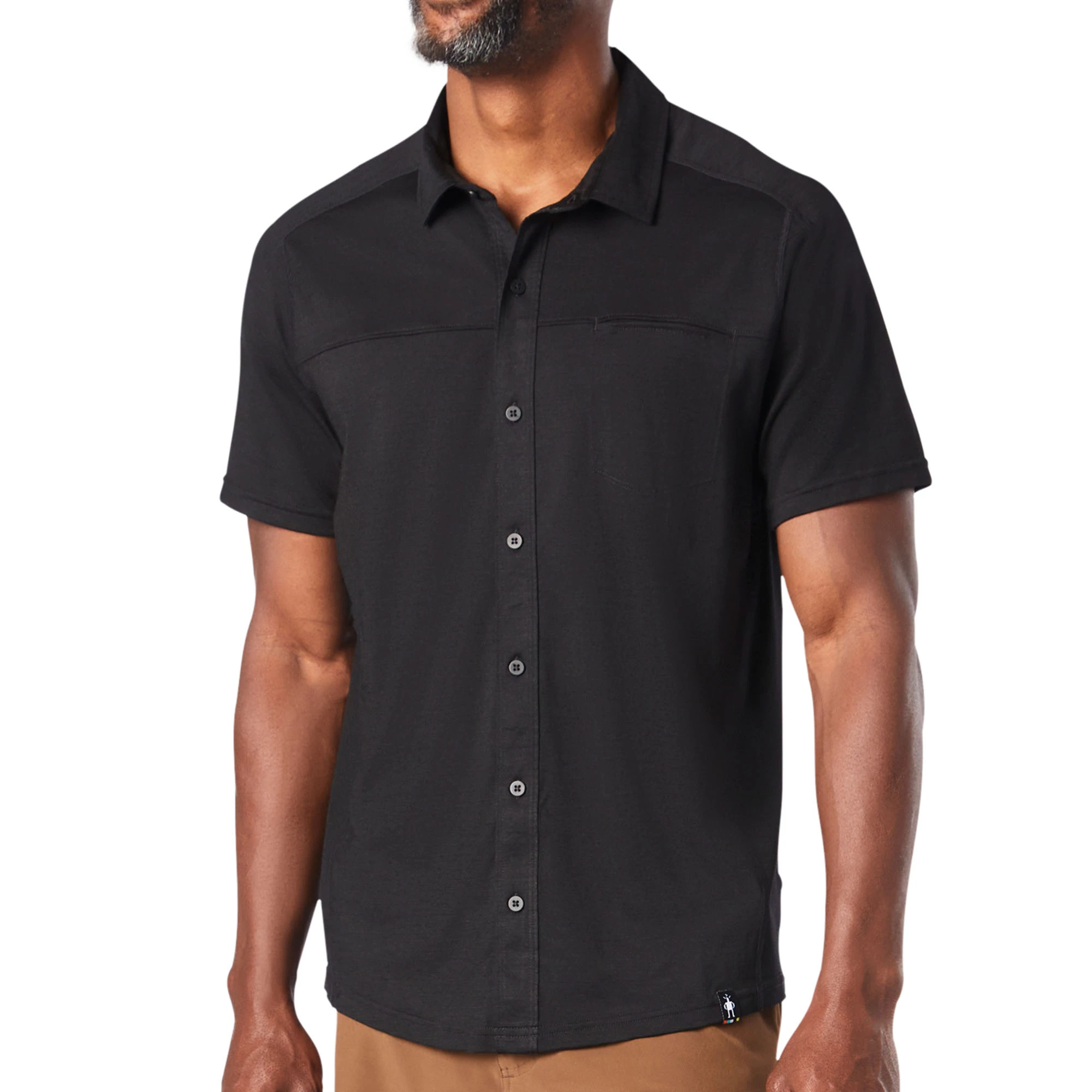 Smartwool Mens Merino Sport Short Sleeve Button Down Shirt - Image 12