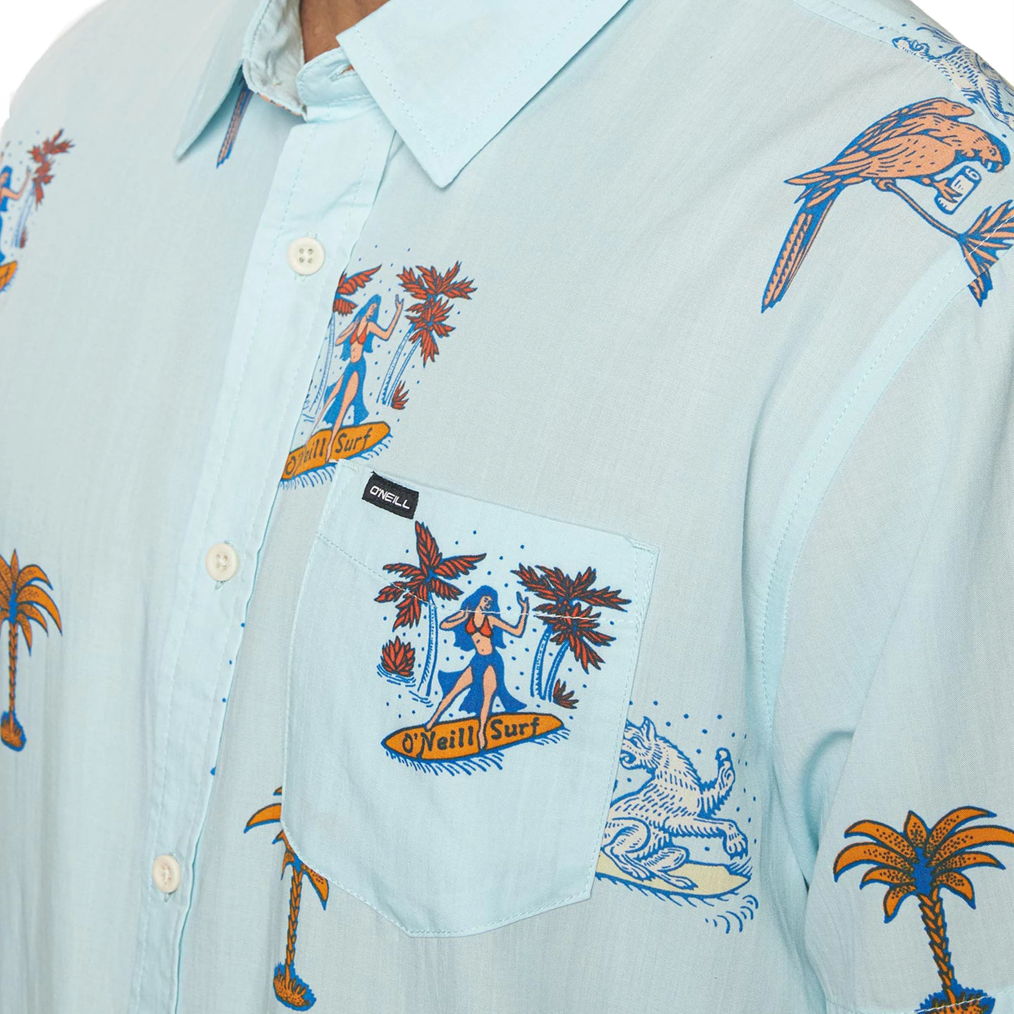 O'Neill ONeill Mens Artist Series - John Schubert Shirt - Image 3