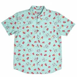 Party Pants Mens Kegger Button Down Shirt