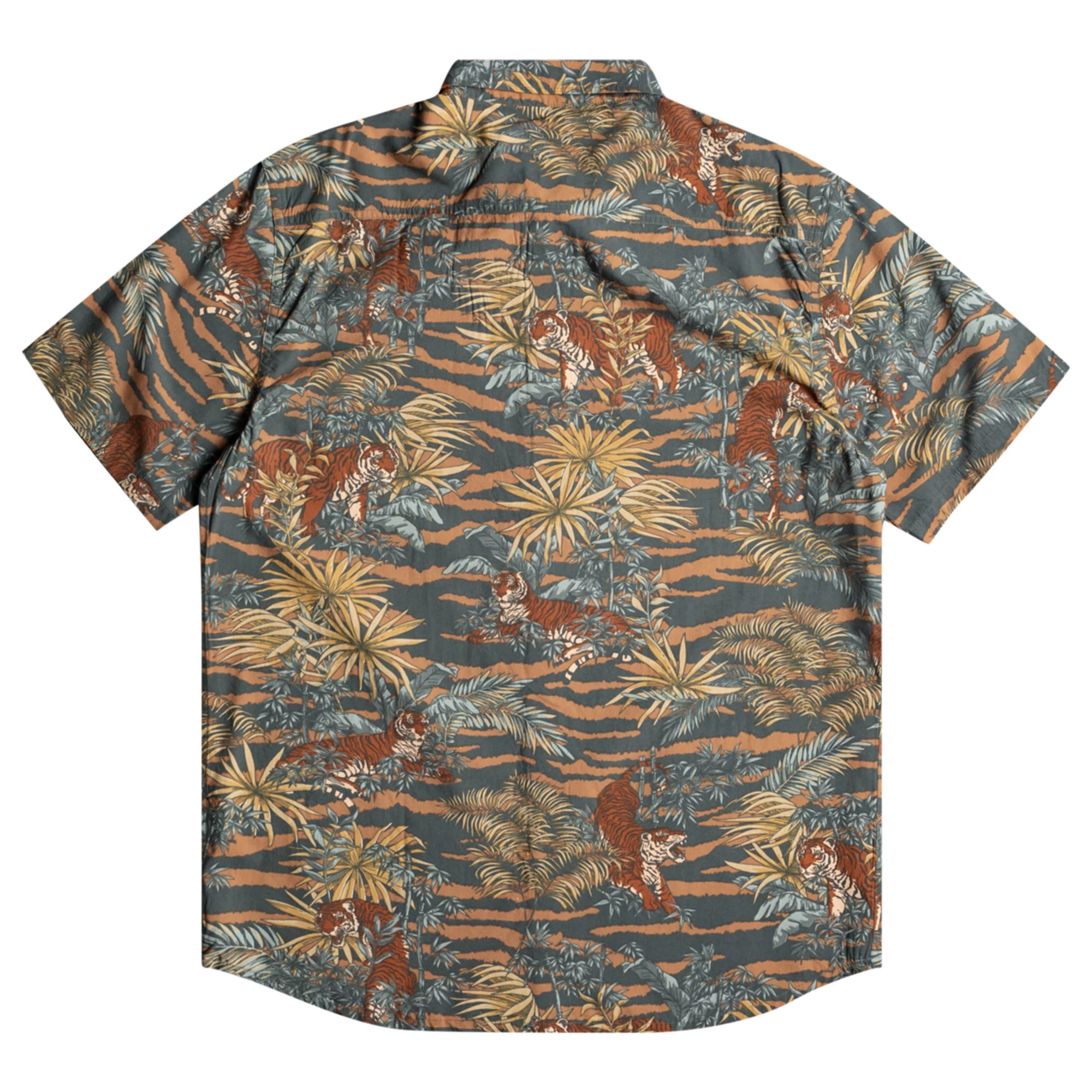 Quiksilver Mens Tiger Tracks Short Sleeve Shirt - Image 5