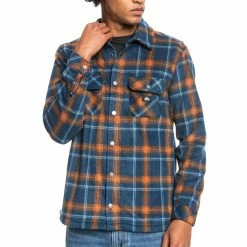 Quiksilver Mens Surf Days Long Sleeve Flannel Shirt