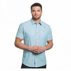 KUHL Mens Karib Short Sleeve Shirt