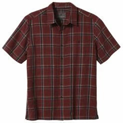 Royal Robbins Men's Mojave Dobby Plaid Short Sleeve Shirt