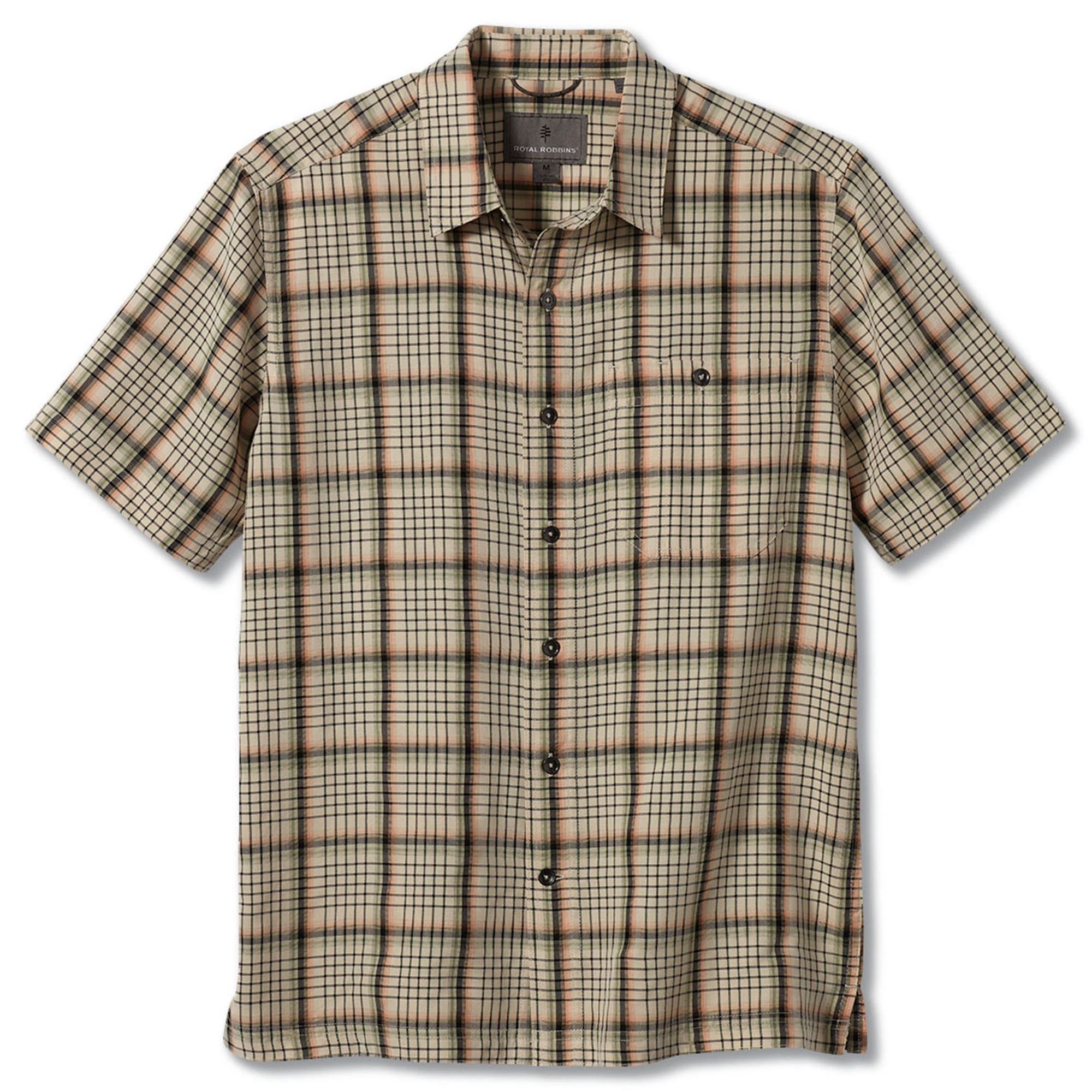 Royal Robbins Men's Mojave Dobby Plaid Short Sleeve Shirt - Image 2