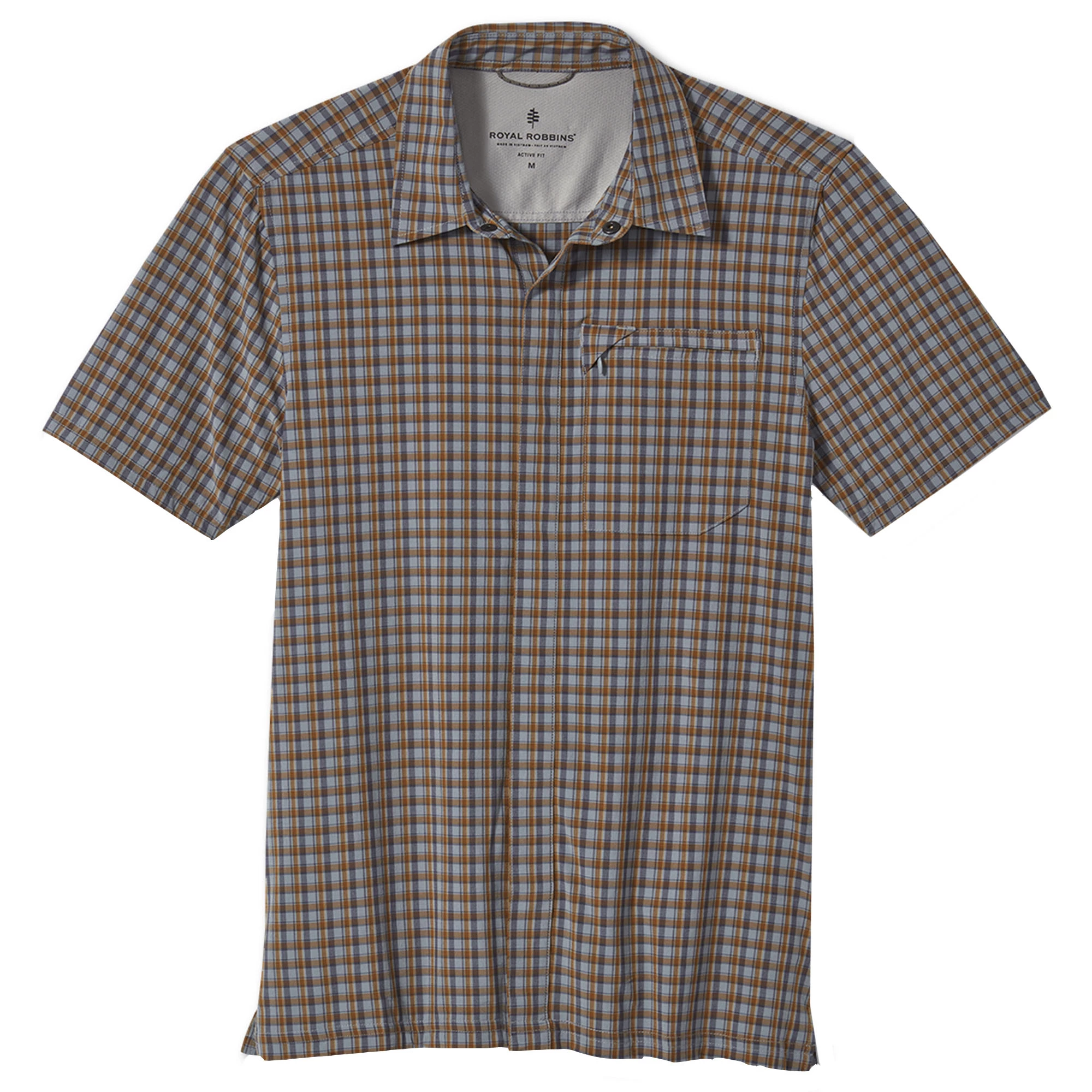 Royal Robbins Men's Mission Plaid Short Sleeve Shirt