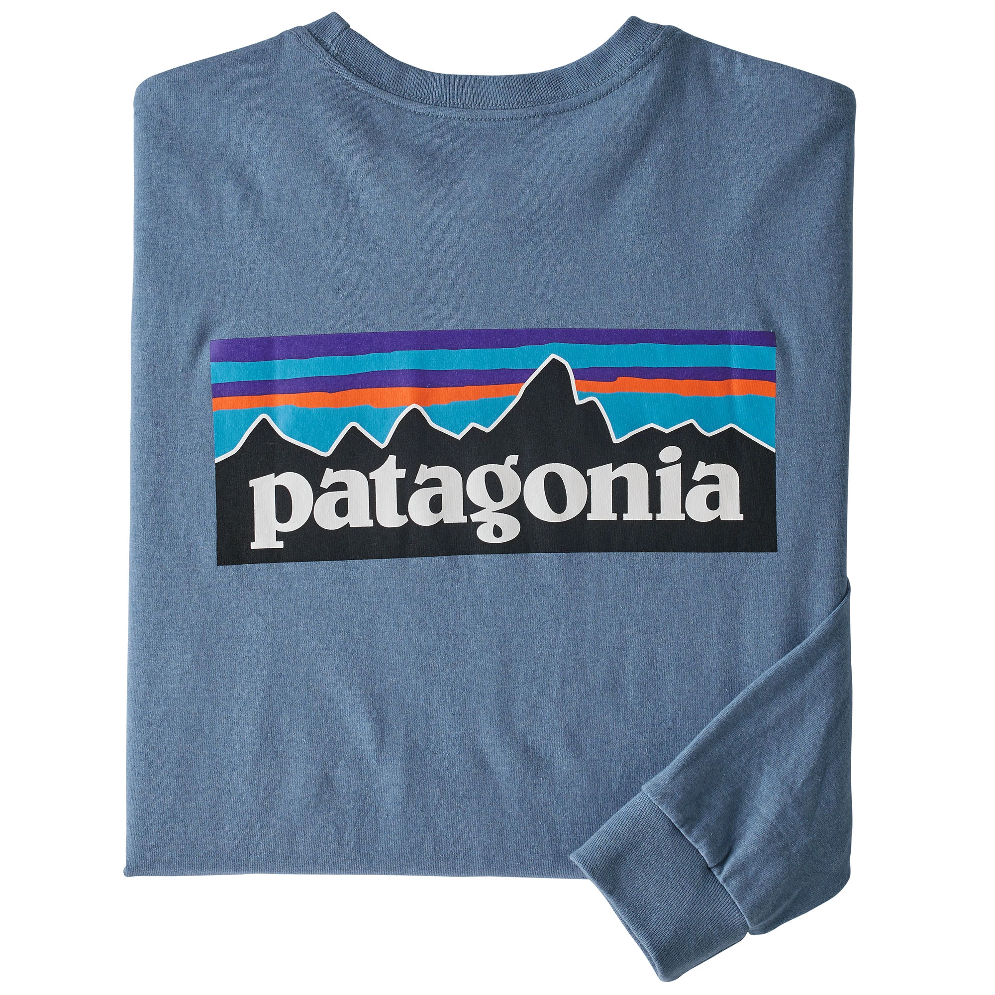 Patagonia Mens Long-Sleeved P-6 Logo Responsibili-TeeĀ® T Shirt