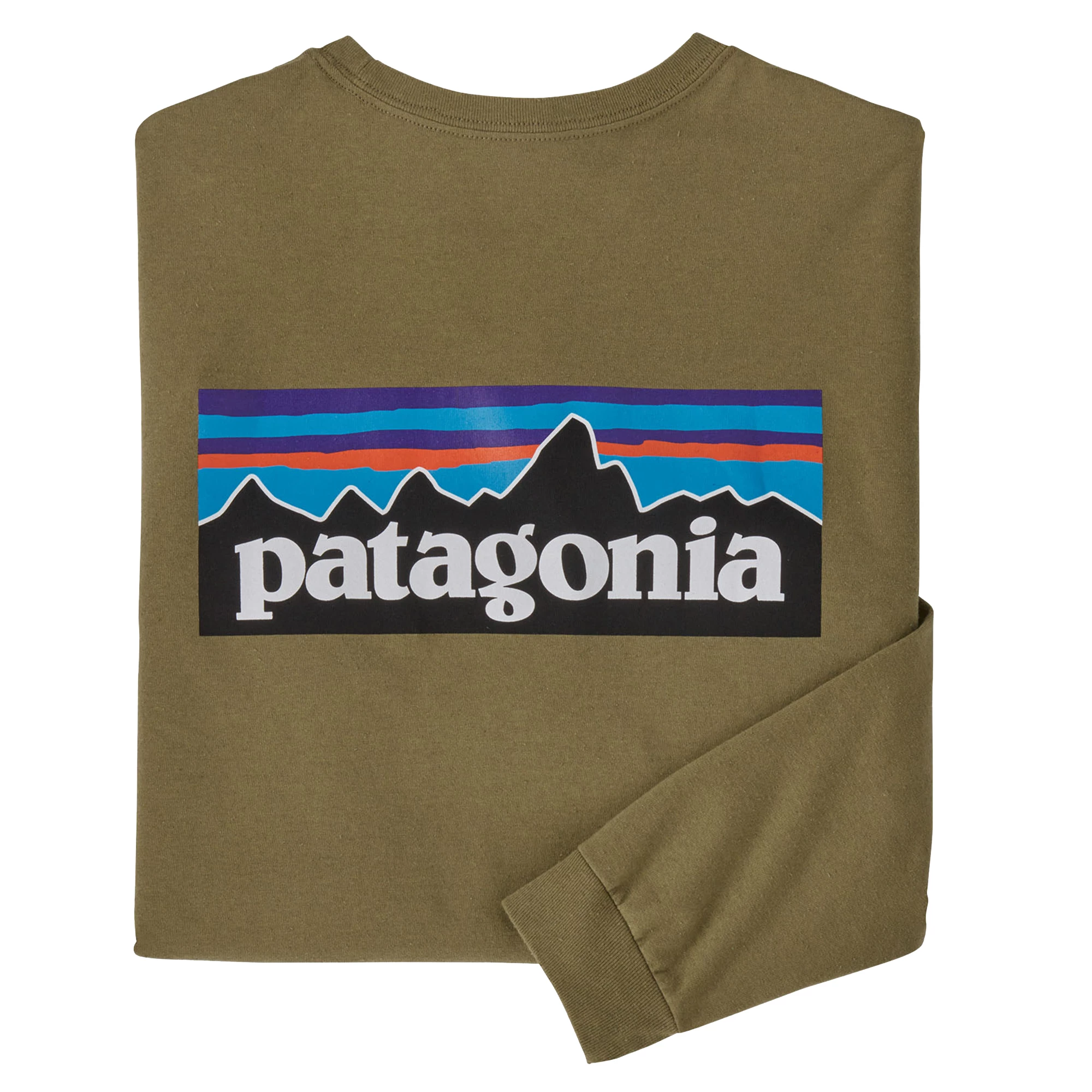Patagonia Mens Long-Sleeved P-6 Logo Responsibili-TeeĀ® T Shirt - Image 7