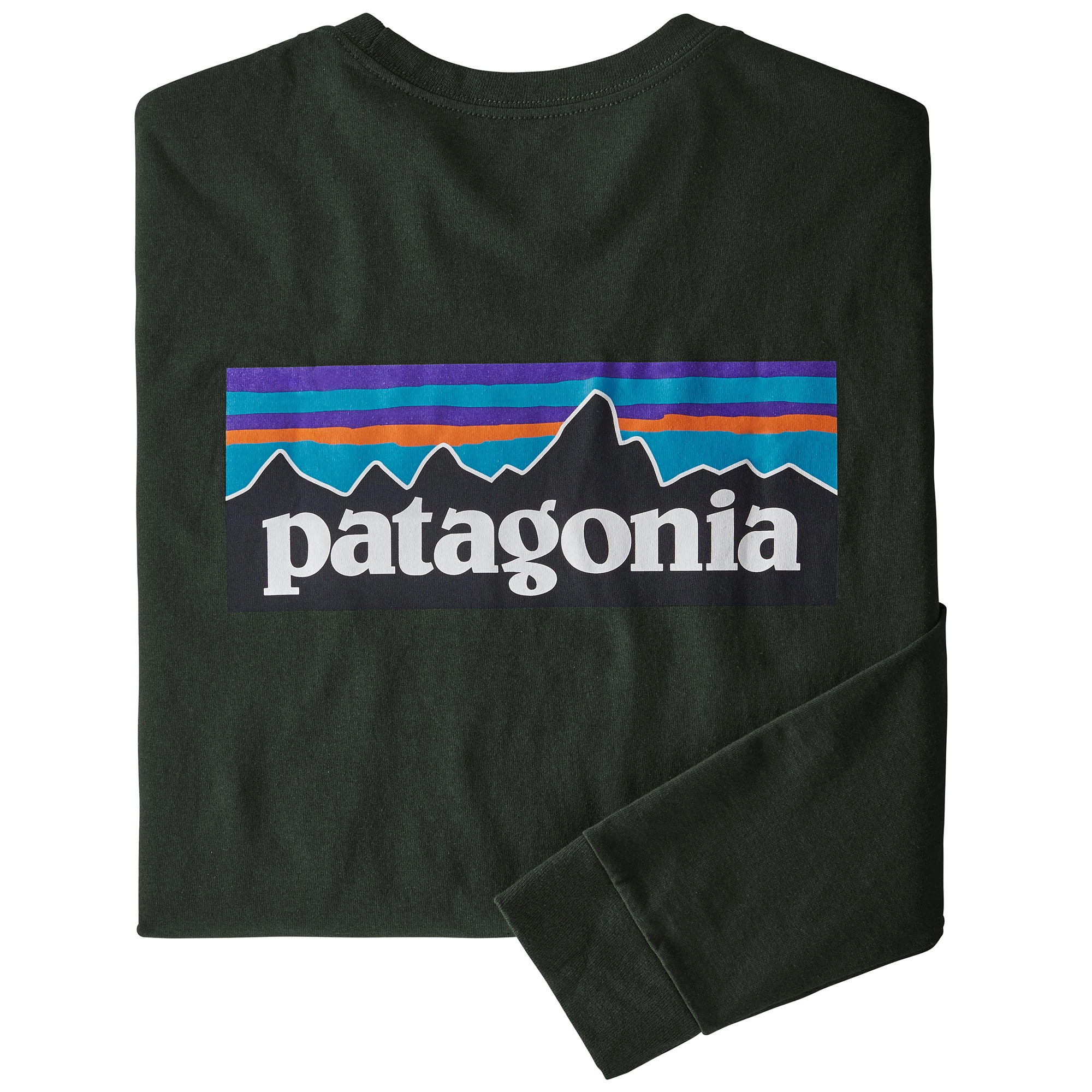 Patagonia Mens Long-Sleeved P-6 Logo Responsibili-TeeĀ® T Shirt - Image 11