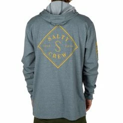 Salty Crew Mens Tippet Pocket Hooded Tech T Shirt