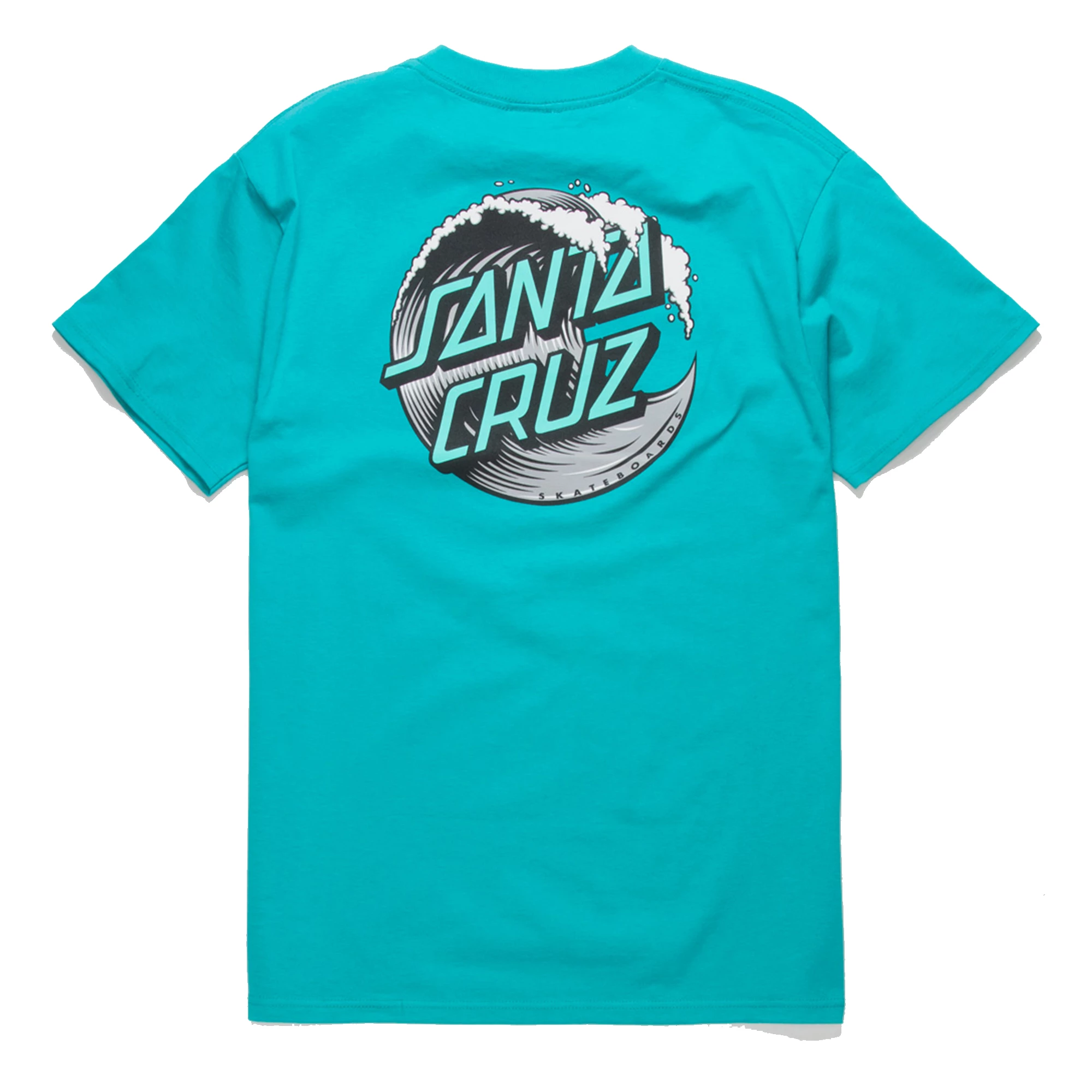 Santa Cruz Mens Wave Dot Short Sleeve Regular T Shirt - Image 2