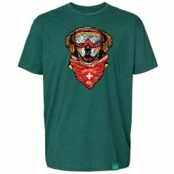 Wild Tribute Mens Maximus The Avalanche Dog T Shirt