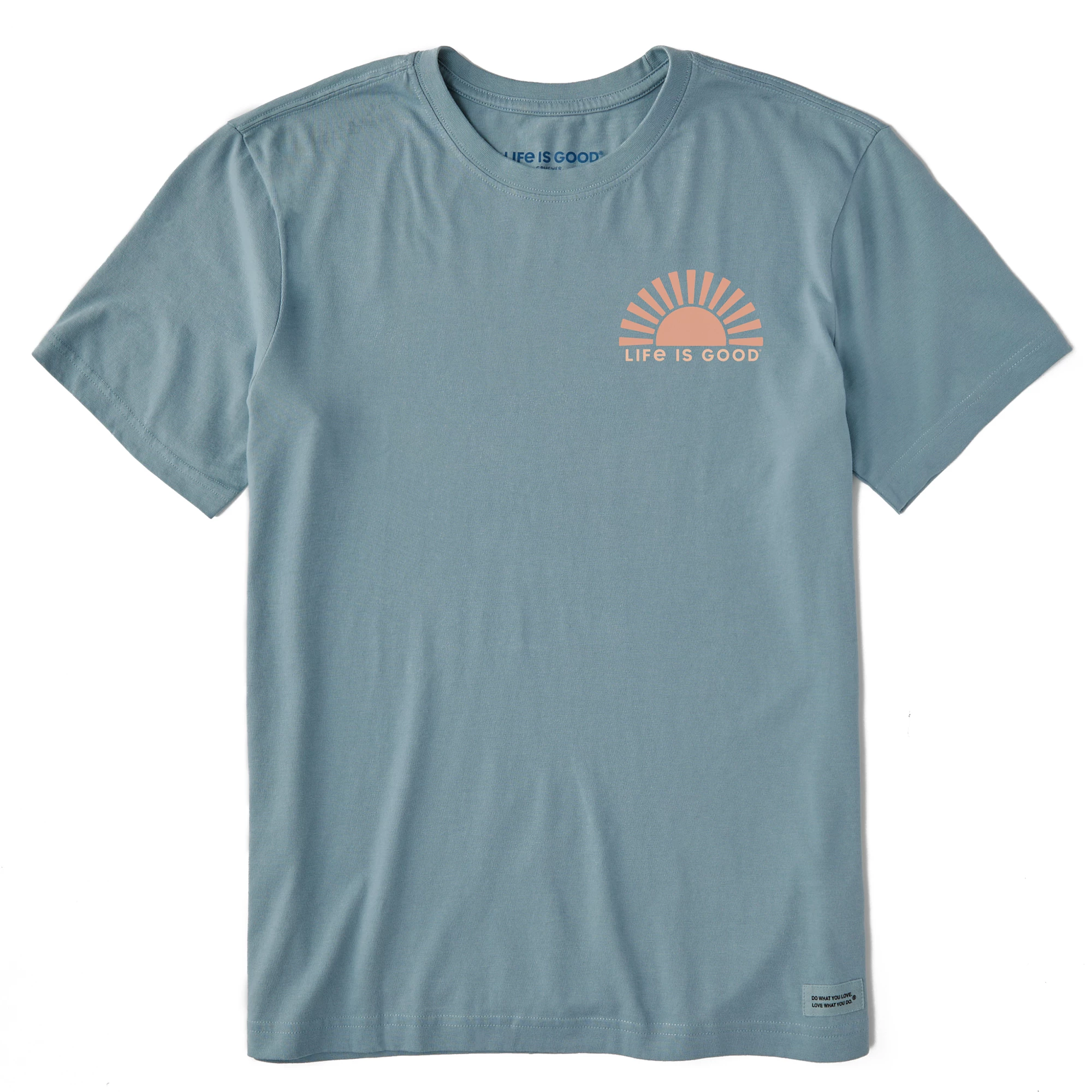 Life Is Good Mens Sunset On The Water Crusher-Lite T Shirt - Image 2
