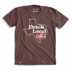 Tumbleweed TexStyles Mens Drink Local Dr Pepper T Shirt