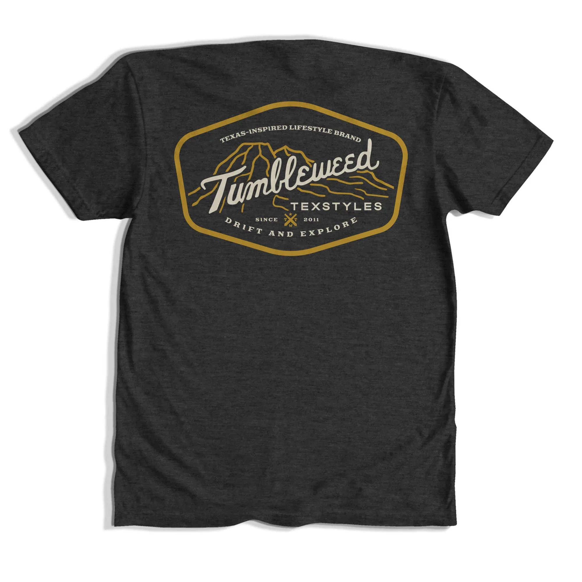 Tumbleweed TexStyles Mens TWT Badge T Shirt