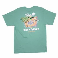 Party Pants Mens Bartender Short Sleeve T Shirt