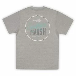 Southern Marsh Mens FieldTec Heather Marlin Time T Shirt