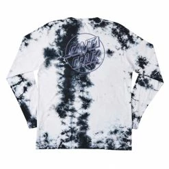 Santa Cruz Mens Amoeba Opus Dot Long Sleeve Regular T Shirt