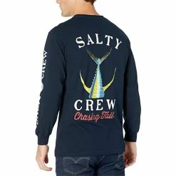 Salty Crew Mens Tailed Long Sleeve Standard T Shirt
