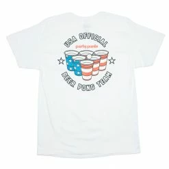 Party Pants Mens Beer Pong Short Sleeve T Shirt