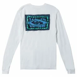 Quiksilver Mens Echoes In Time Long Sleeve T Shirt