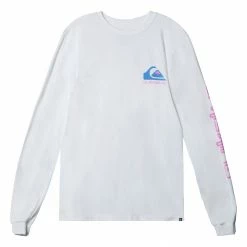 Quiksilver Mens Omni Logo Long Sleeve T Shirt