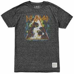 Original Retro Brand Men's Def Leppard Hysteria Album T Shirt