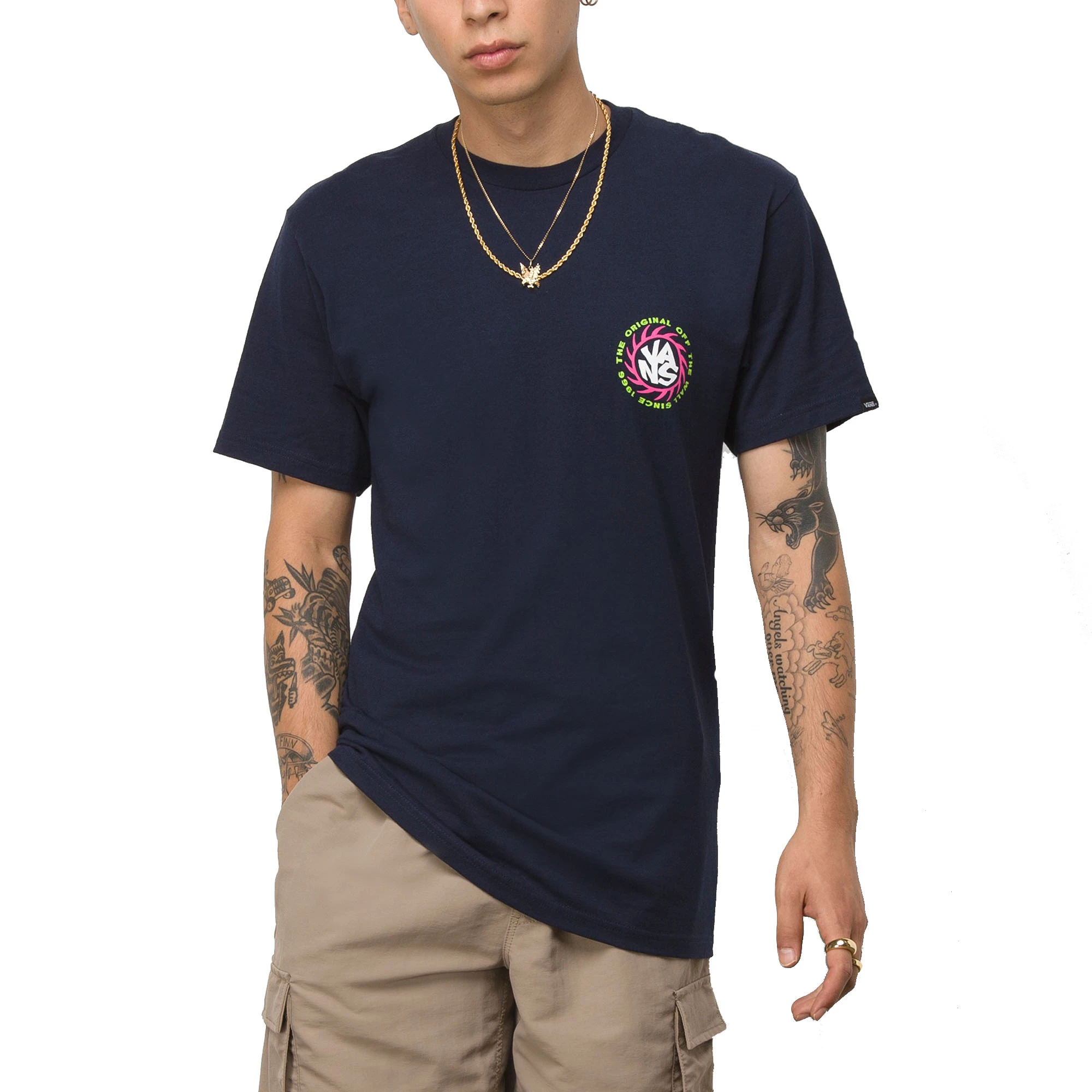 Vans Mens Summer Camp T Shirt - Image 3