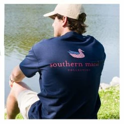 Southern Marsh Men's Authentic Flag Tee Shirt