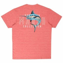 Southern Marsh Mens FieldTec™ Swordfish Heathered T Shirt