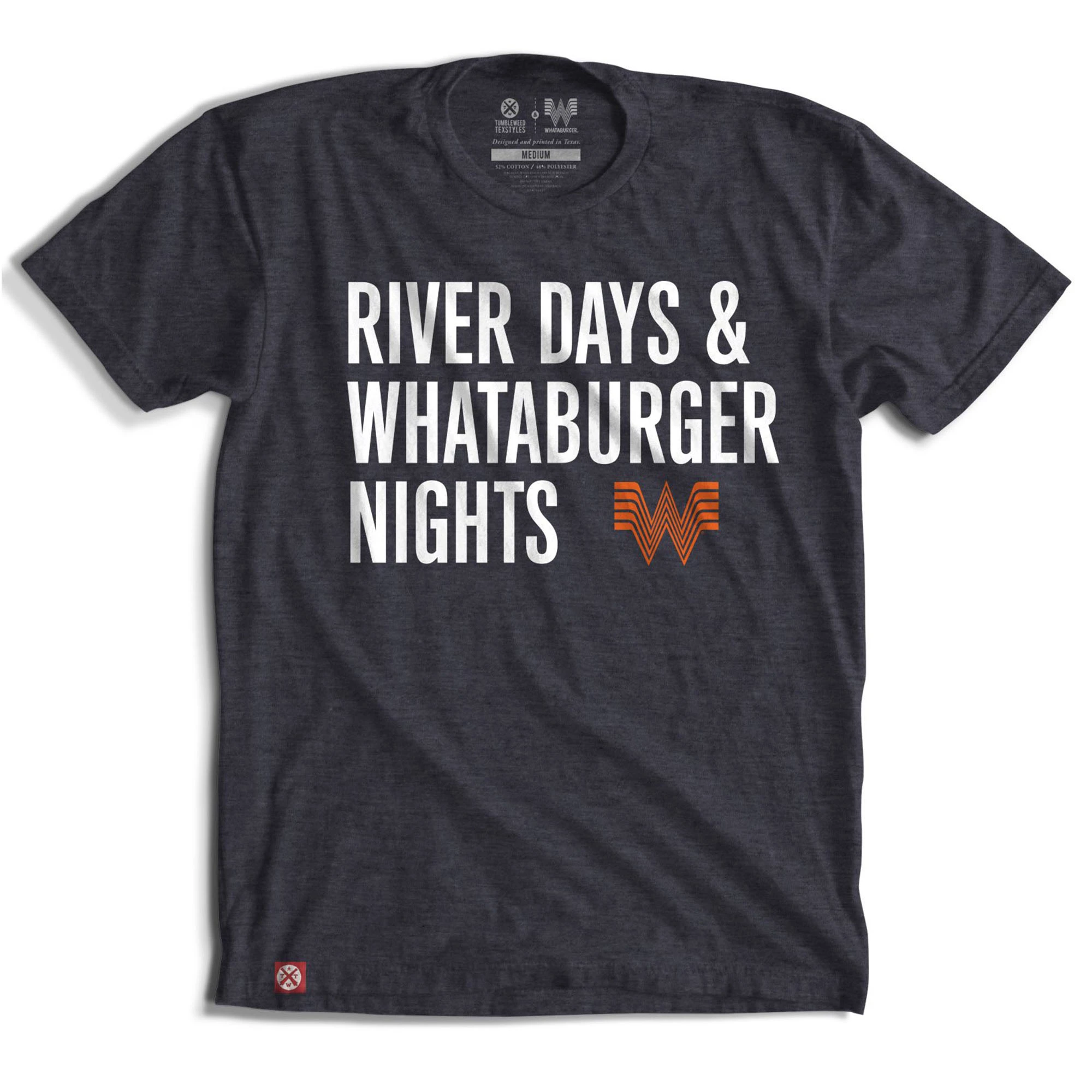 Tumbleweed TexStyles Men's River Days Whataburger Nights T Shirt