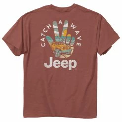Jeep Mens Catch A Wave T Shirt