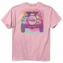 Jeep Mens Tie Dye Wrangler T Shirt