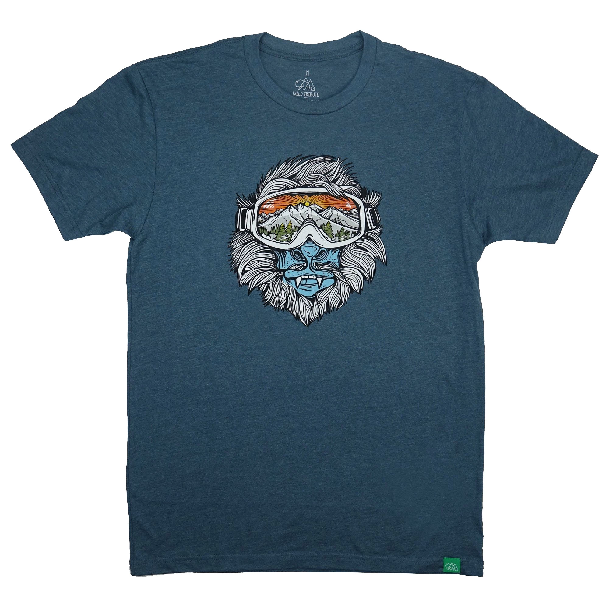 Wild Tribute Mens Yeti T Shirt