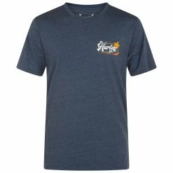 Hurley Mens Everyday Pacific Outrigger Short Sleeve T Shirt