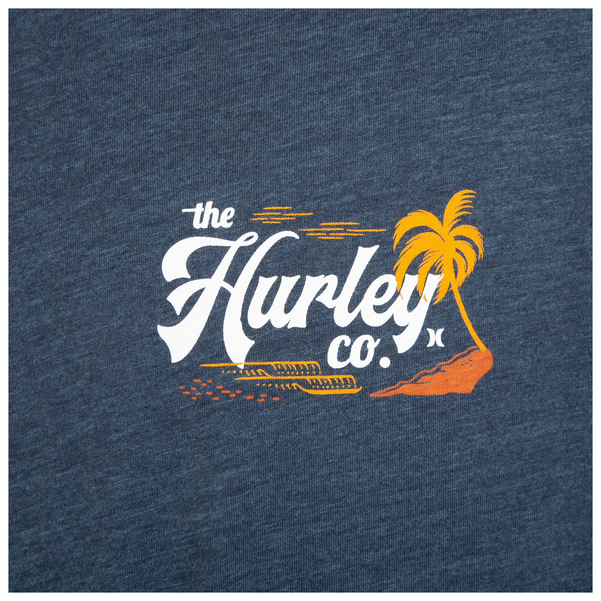 Hurley Mens Everyday Pacific Outrigger Short Sleeve T Shirt - Image 2