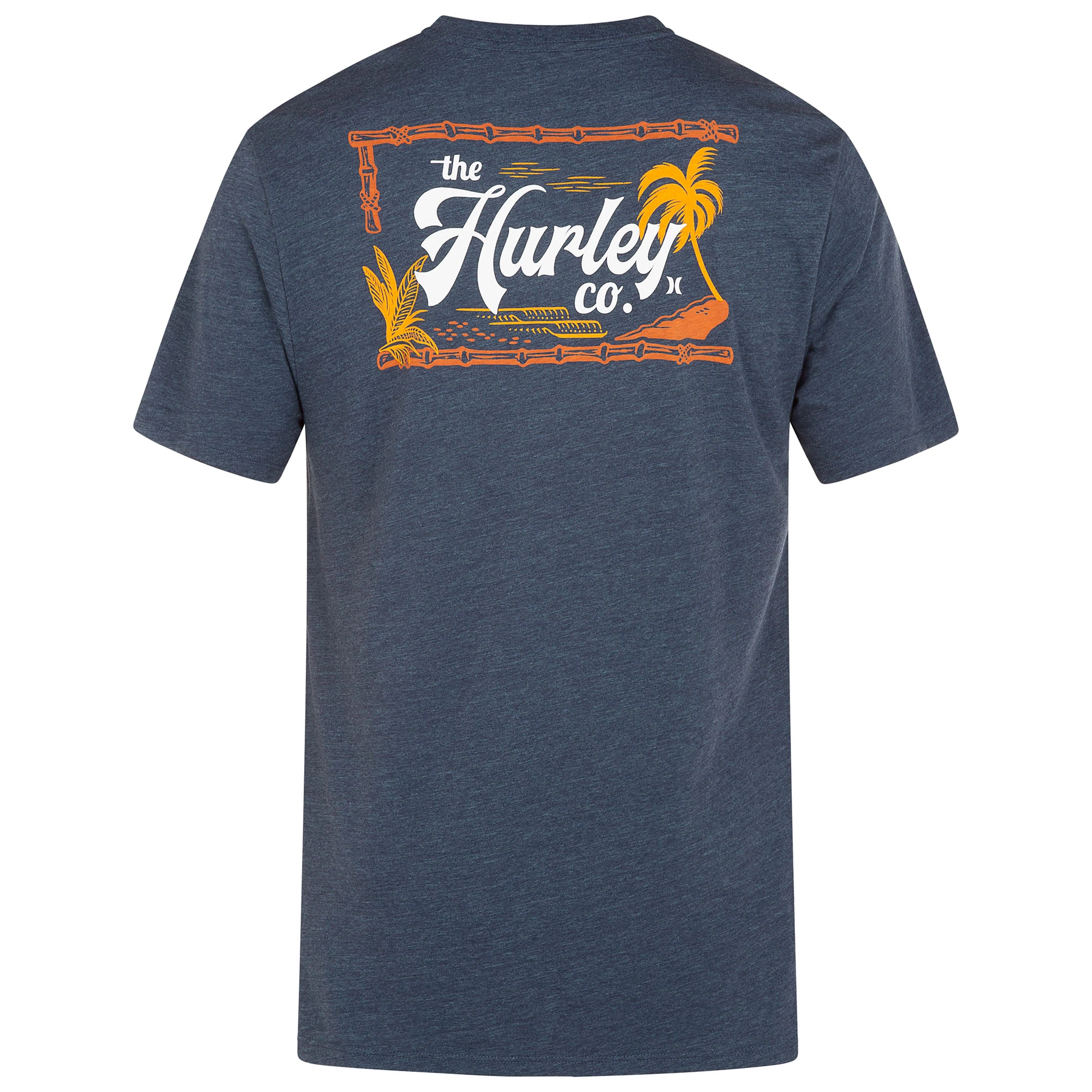 Hurley Mens Everyday Pacific Outrigger Short Sleeve T Shirt - Image 3