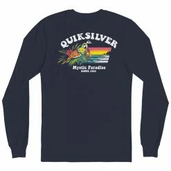 Quiksilver Mens Birds Of Cray Long Sleeve T Shirt
