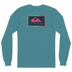 Quiksilver Mens World Wide Long Sleeve T Shirt
