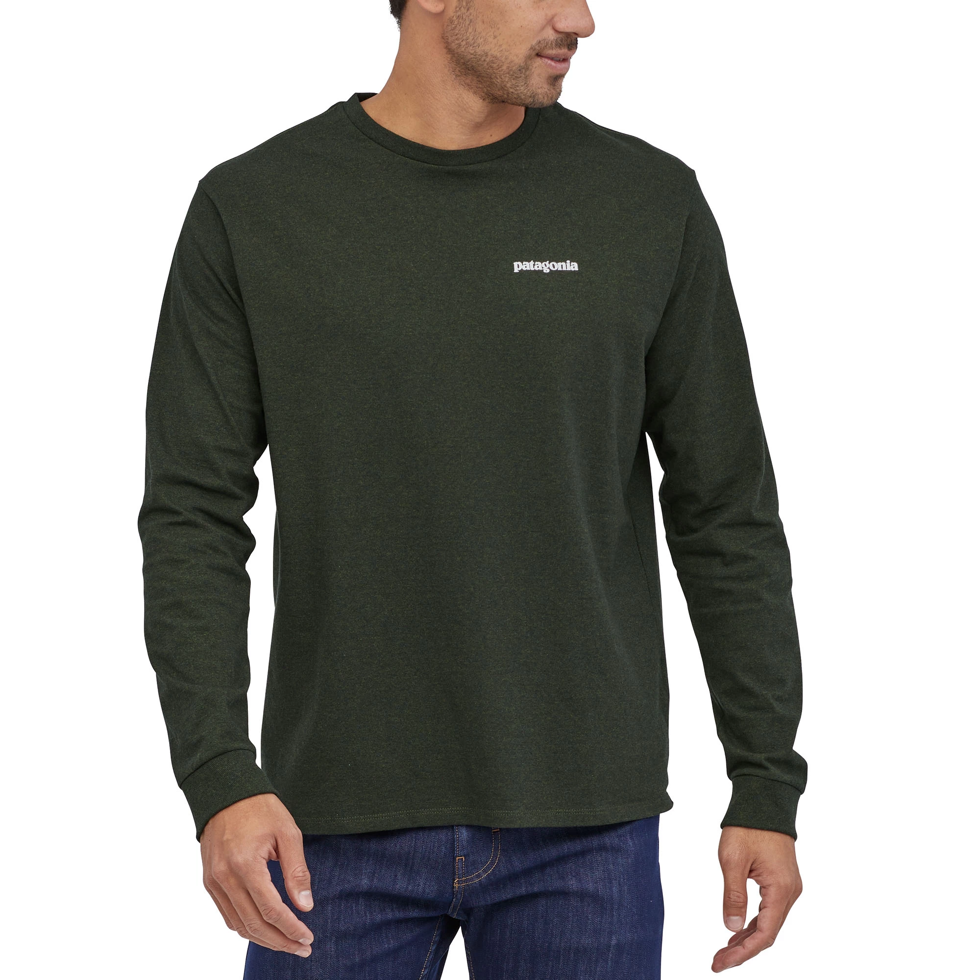 Patagonia Men's Long-Sleeved Back For Good Responsibili-TeeĀ® Shirt - Image 3