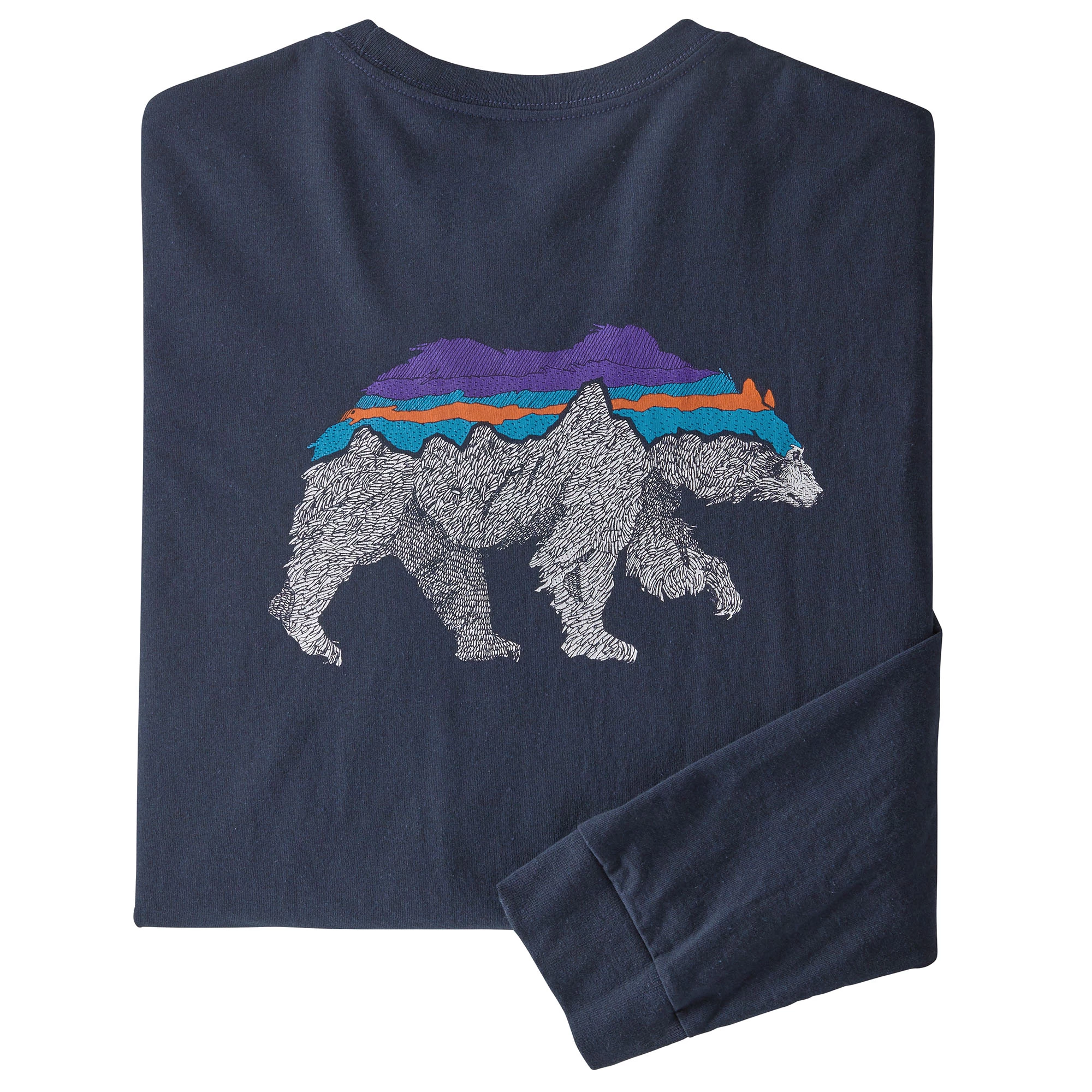 Patagonia Men's Long-Sleeved Back For Good Responsibili-TeeĀ® Shirt - Image 4